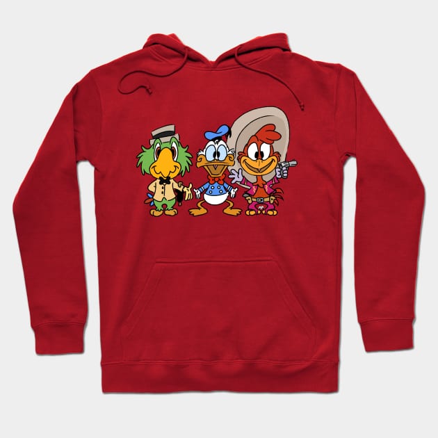 The Three Gentlebirds Hoodie by zipadeelady